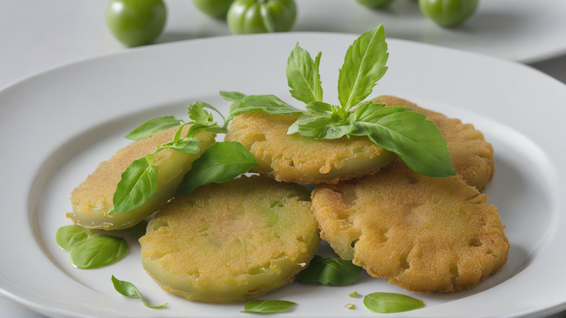 pomodori verdi fritti